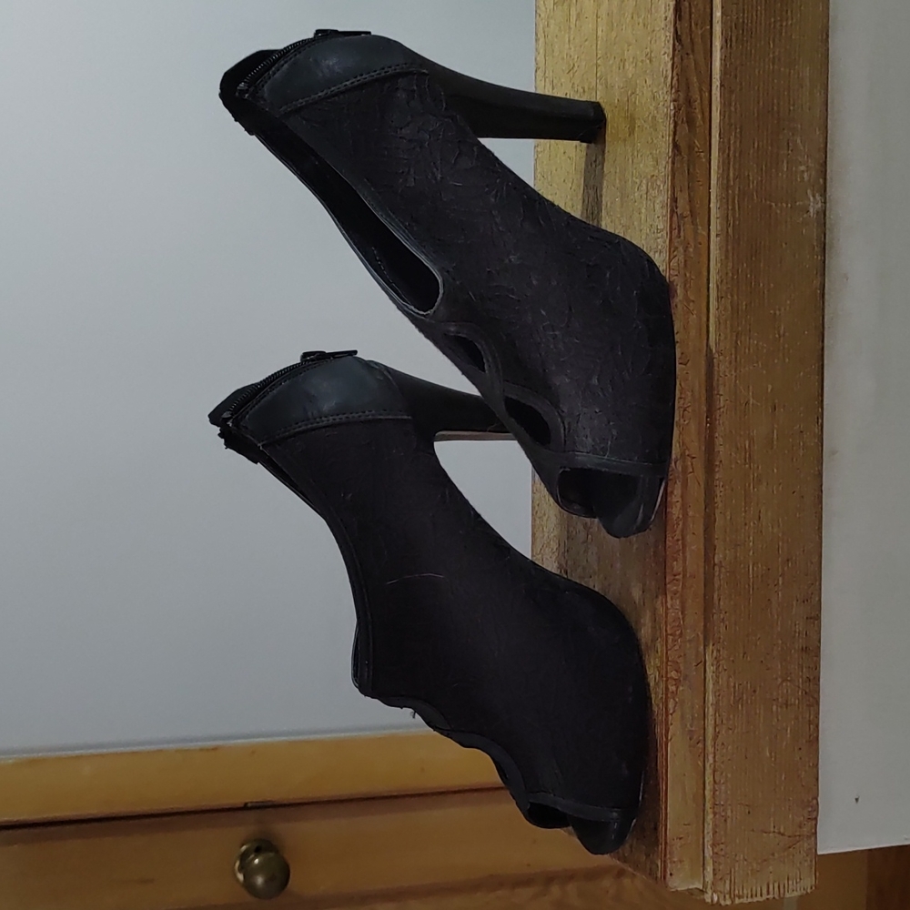 Black booties